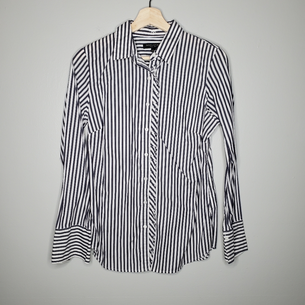 Banana Republic Riley Shirt Striped Button Down